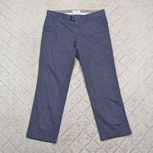 Brax Pants Mens 36x30 Blue Ocean Evans Straight Leg Cotton Stretch Casual Preppy